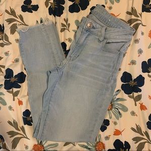 American eagle cropped jeggings